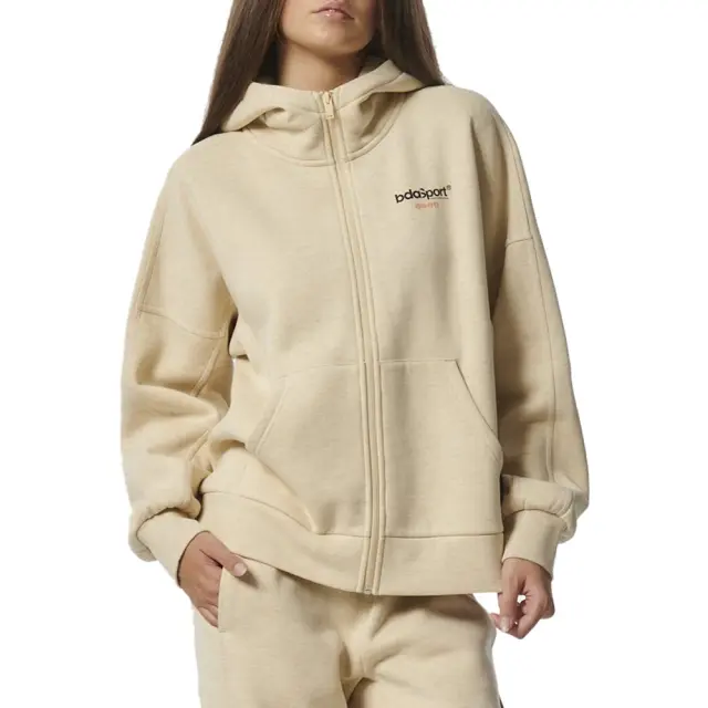 Body Action Fleece Sweatshirt (071321-01-Beige) - Μπέζ 3