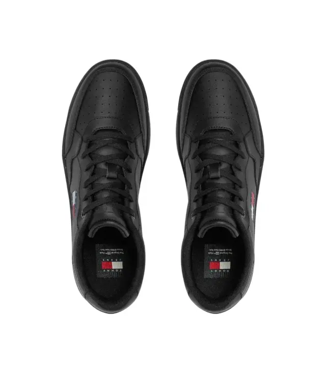 Tommy Hilfiger - Ανδρικά Sneakers Retro Ess EM0EM01397-BDS Μαύρο 3