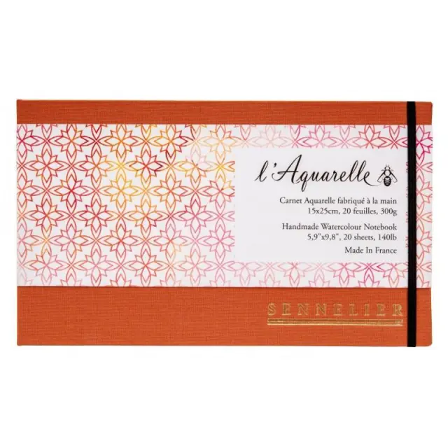 Μπλόκ Sennelier L'aquarelle Ακουαρέλας 300g/m² - 15x25cm - 20 Φύλλα