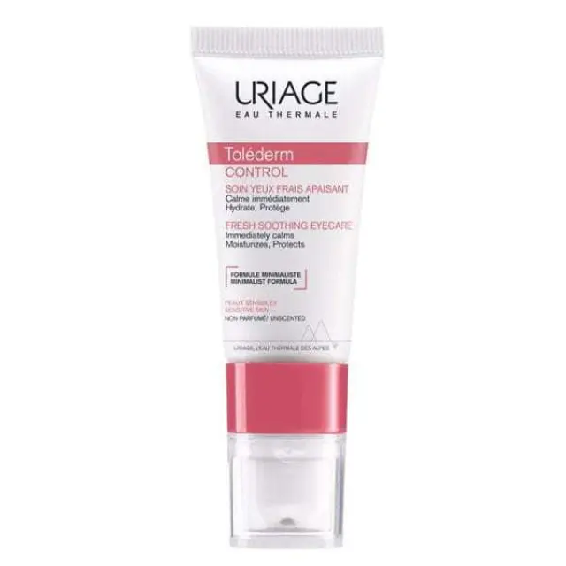 Uriage Tolederm Control Fresh Soothing Eyecare Ενυδατική και Καταπραϋντική Κρέμα Ματιών, 15ml