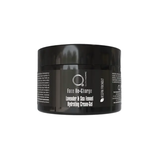 Lavender & Sea Fennel Hydrating Cream Gel 50ml - Face Re-Charge - 24h Face Cream Βαθιάς Ενυδάτωσης