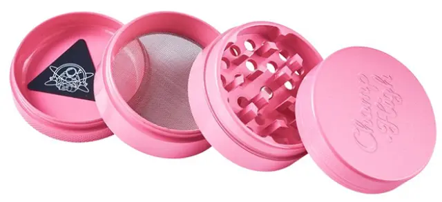 Champ Grinder Τρίφτης Αλουμινίου Pink 50mm - 4 Parts 2