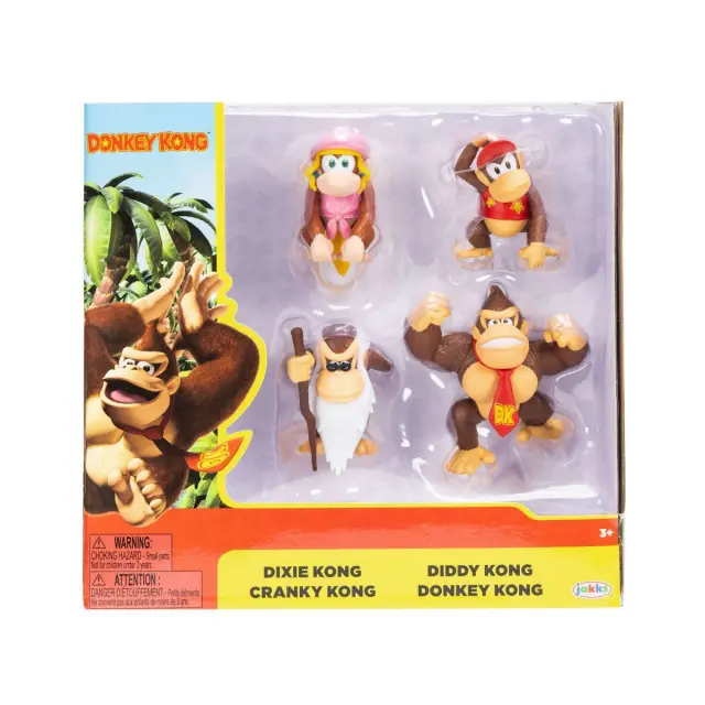 Super Mario - Donkey Kong 2,5" 4pck. (431174) - Toys
