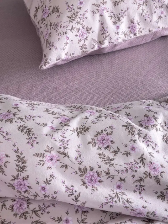 Σετ Παπλωματοθήκη Υπέρδιπλη Flannel Beauty 240x250 FB0235 3