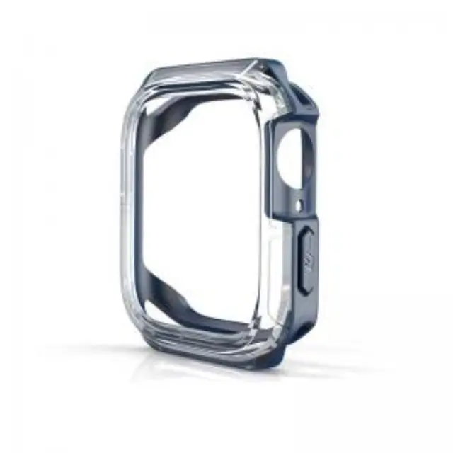 Θήκη TPU & PC Devia Apple Watch 7/ 8/ 9 41mm Shock Proof Sport Σκούρο Μπλε N62161 2