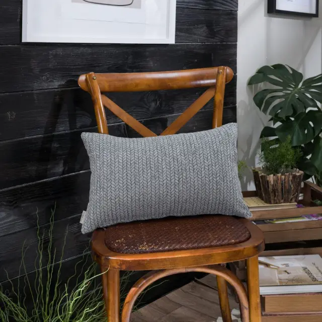 Μαξιλαροθήκη Melrose 11 TEORAN 65x65cm δαπέδου με γέμιση 2