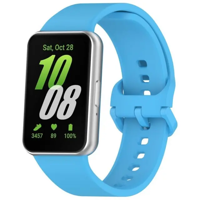Colorful Buckle Λουράκι για Samsung Galaxy Fit 3- Sky Blue OEM
