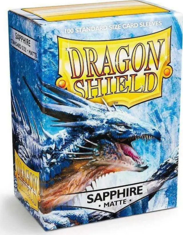 Dragon Shield Matte Sleeves - Sapphire (100 Sleeves)