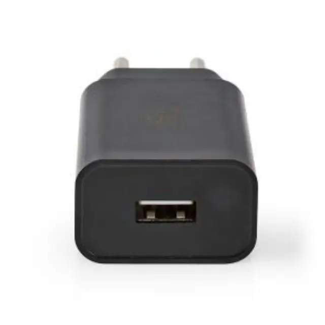 Universal φορτιστής USB 2.4 A, με αποσπώμενο καλώδιο Lightning 8-Pin, σε μαύρο χρώμα. 2