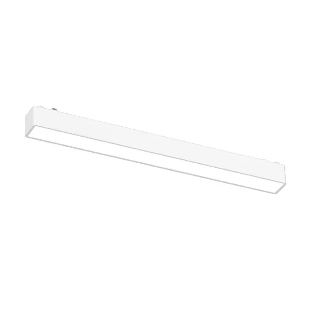InLight Φωτιστικό LED 10W 3CCT για Ultra-Thin μαγνητική ράγα σε λευκή απόχρωση (by tuya and zigbee) D:31,5cmX2,4cm (T04705-WH)