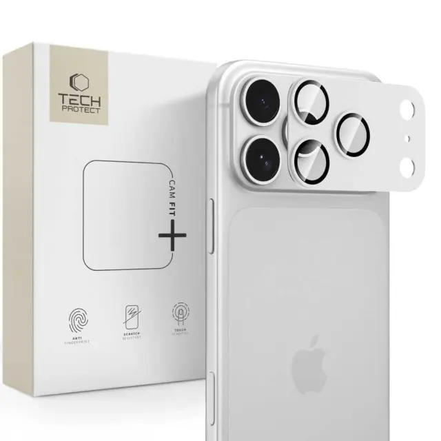 Tech-protect Camfull Fit+ iPhone 18 Pro Silver 2