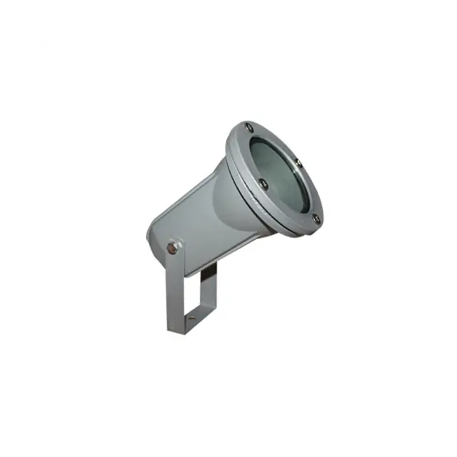 Aca Light ΣΠΟΤ ΤΟΙΧΟΥ ΑΛΟΥΜΙΝΙΟ ΓΚΡΙ ΣΥΜΒΑΤΙΚΟ 1XGU10 IP65 Φ95x170mm