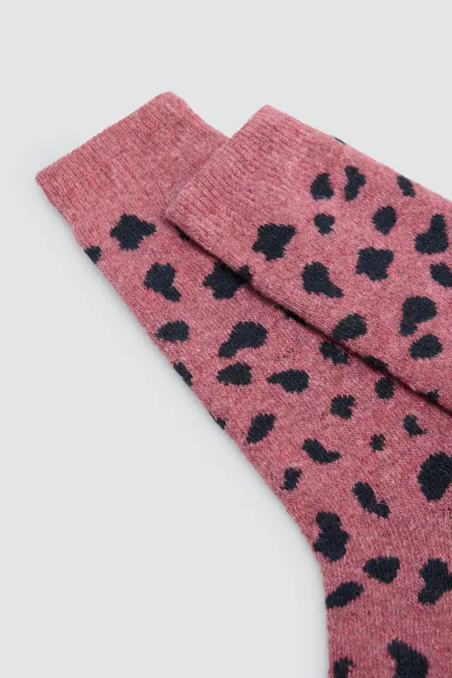 Ysabel Mora Γυναικείες Κάλτσες Ανγκορά Animal Print 3 Ζεύγη - 36-41 3