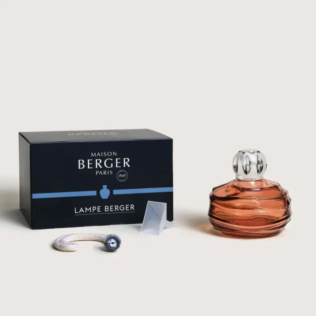 Maison Berger Paris Lampe Berger ECHO Rose Ambree Pink Καταλυτική Λάμπα Αρωματισμού και Καθαρισμού Αέρα του Χώρου
