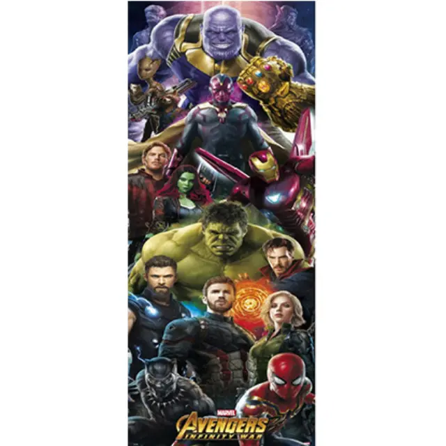 Grupo Erik Avengers - Infinity War - Door Poster 53x158 cm (PPGE8048)