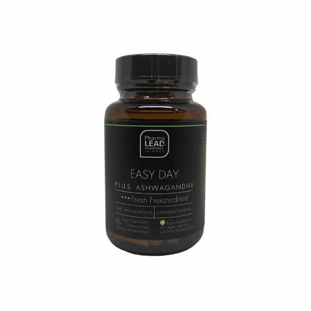 Pharmalead Black Range Easy Day Plus Ashwagandha Μείωση κούρασης 30caps