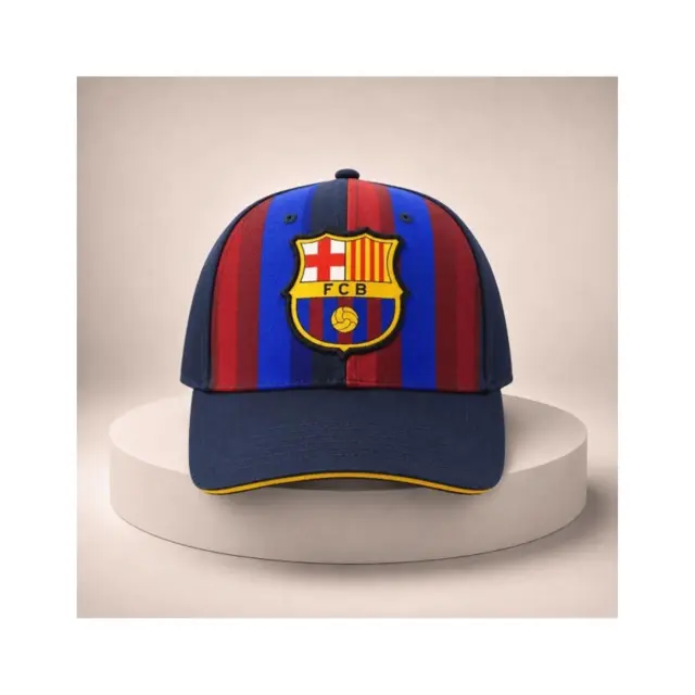 Καπέλο ενηλίκων FC Barcelona Adult Cap with Embroidered Blaugrana Crest 5001GBTR 2