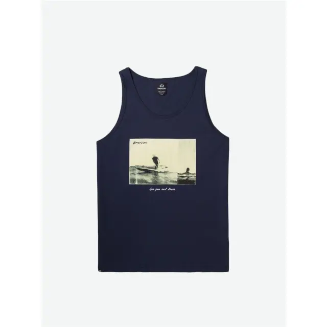 Emerson Men's Tank Top (201.EM37.57-Navy) - Μπλέ - XL