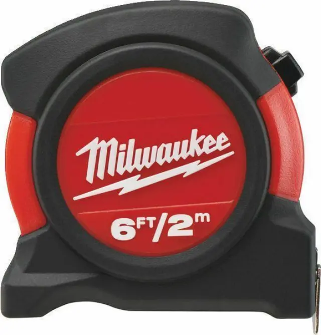 Milwaukee 48225502 - Non Magnetic Tape Μετροταινία με Αυτόματη Επαναφορά και Μαγνήτη 2m 3
