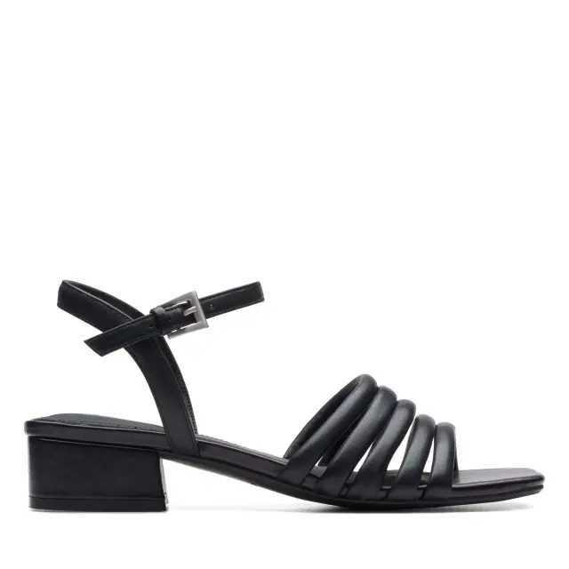 Clarks Seren25 Part Black Black Leather - 41.5 2
