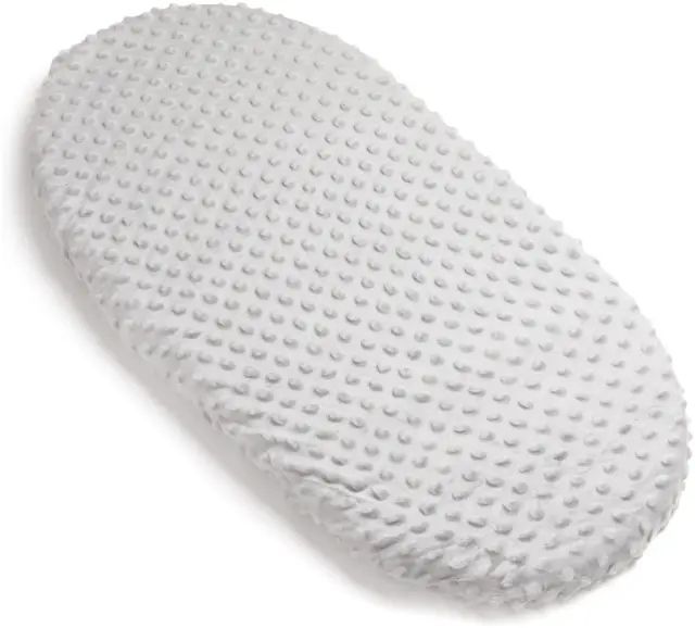 Σεντόνι Βαμβακερό με Λάστιχο 80x40cm Minky Light Grey 5904506812622
