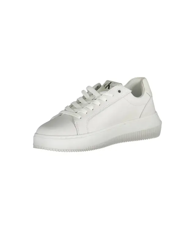 Calvin Klein - Γυναικεία Chunky Sneakers YW0YW01202-01T Λευκό 3