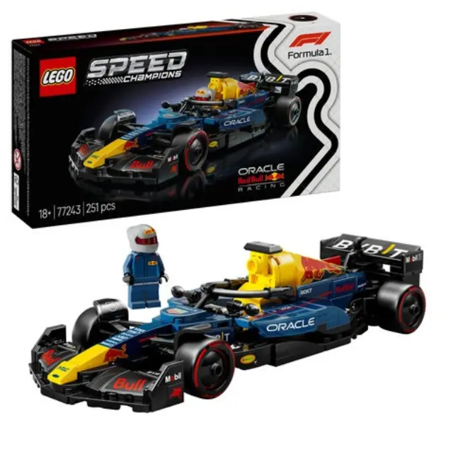 Lego Speed ​​Champions Oracle Red Bull Racing Rb20 F1 Race Car (77243) (LGO77243) 3