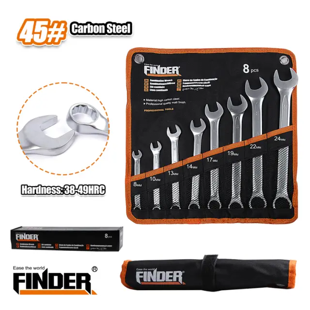 Σετ κλειδιά γερμανοπολύγωνα - 8pcs - Finder - 192111 2