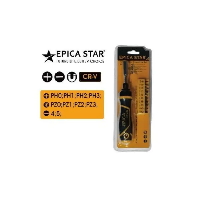 ΣΕΤ ΚΑΤΣΑΒΙΔΙ ΜΕ 10 ΔΙΑΦΟΡΕΤΙΚΕΣ ΜΥΤΕΣ EPICA STAR EP-50652