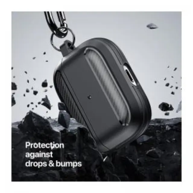 Θήκη TPU Dux Ducis Apple AirPods 3 με Γάντζο PECB Μαύρο N64691 3