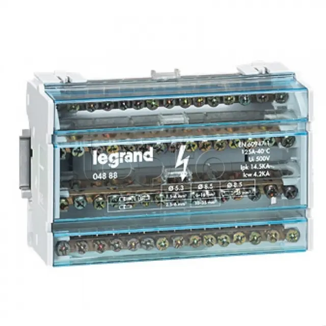 DISTRIBUTION BLOCK 4P 100A 4M