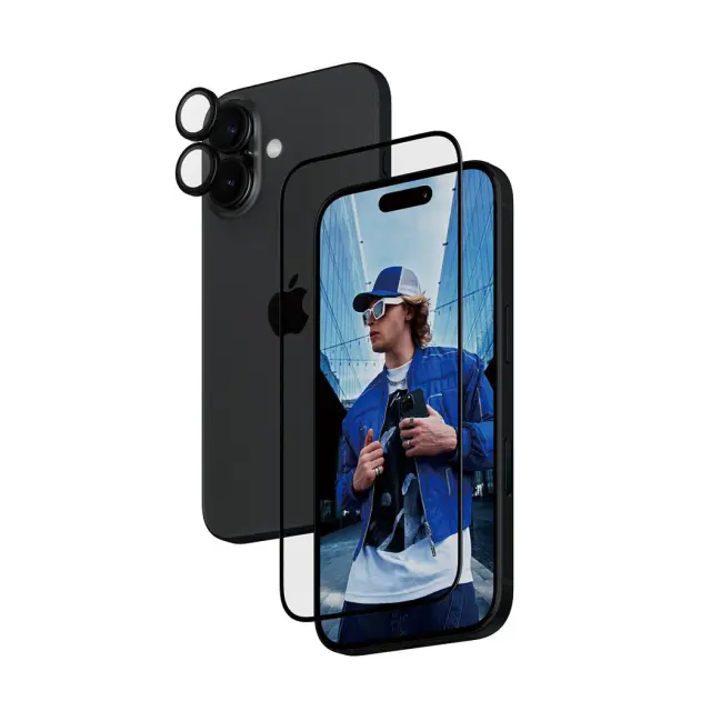 PanzerGlass - iPhone 16 6.1 2-in-1 Bundle - Electronics