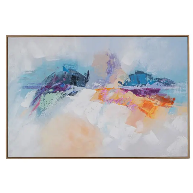 Πίνακας ελαιογραφία abstract πολύχρωμος 120x80cm Iliadis 92733