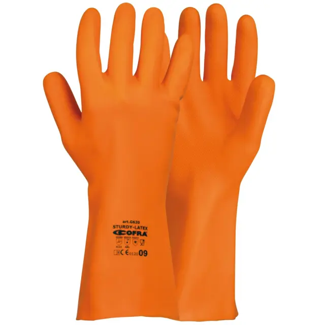 Γάντια Χημικών Λάτεξ Cofra Sturdy-Latex - 8 (M)