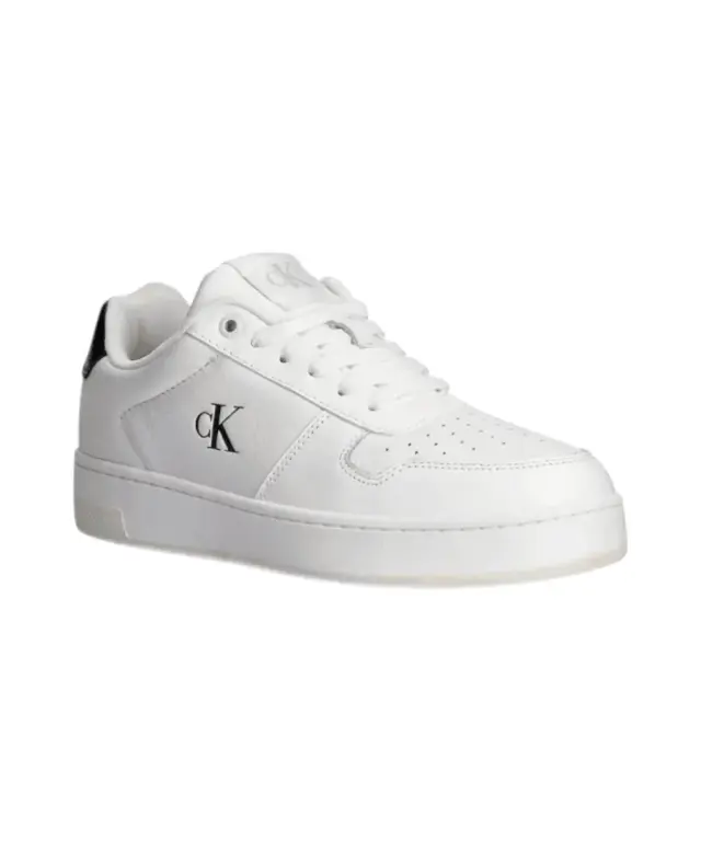 Calvin Klein - Γυναικεία Sneakers Basket Cupsole Low Mg YW0YW01765-01W Λευκό 2