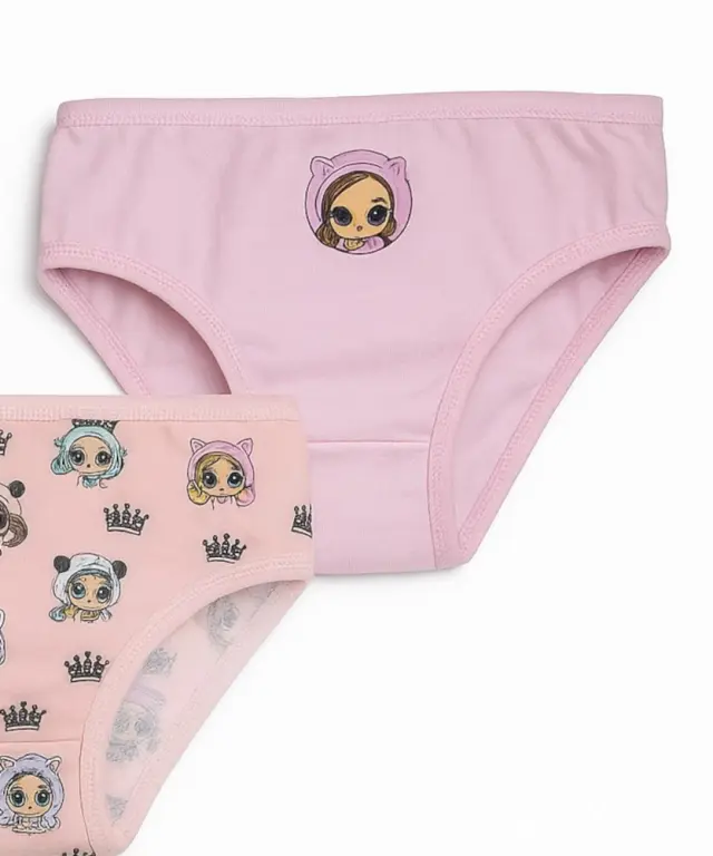 Βρακάκια Σετ 3τμχ Nanana Pink Grey 8080304 - 5-6 Y (110-116cm) 3