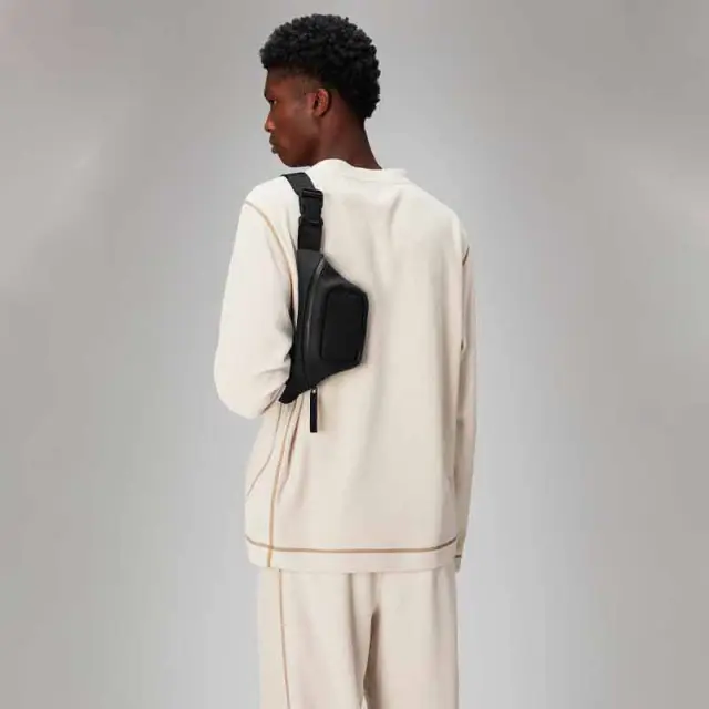 Αδιάβροχο Τσαντάκι Μέσης Rains Bum Bag Micro 14820-01 Μαύρο - ONESIZE 3
