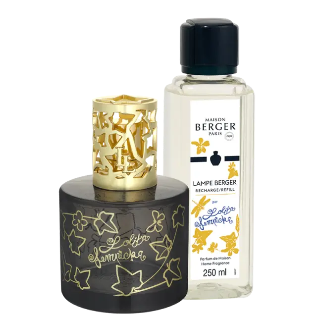 Maison Berger Paris Lampe Berger Lolita Lempicka Black set Καταλυτική Λάμπα Αρωματισμού & Καθαρισμού Αέρα του Χώρ