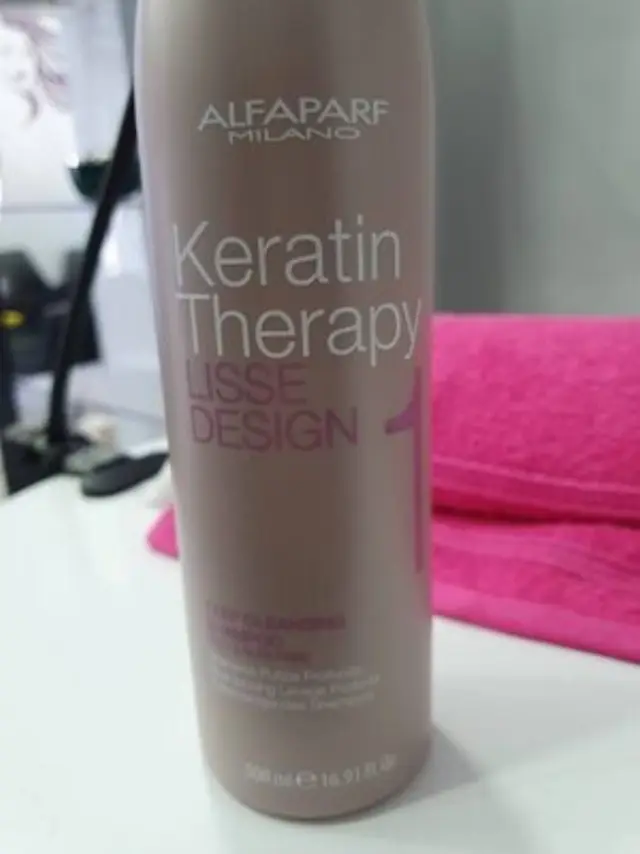 Alfaparf Lisse Design Keratin Deep Cleansing Shampoo 500ml