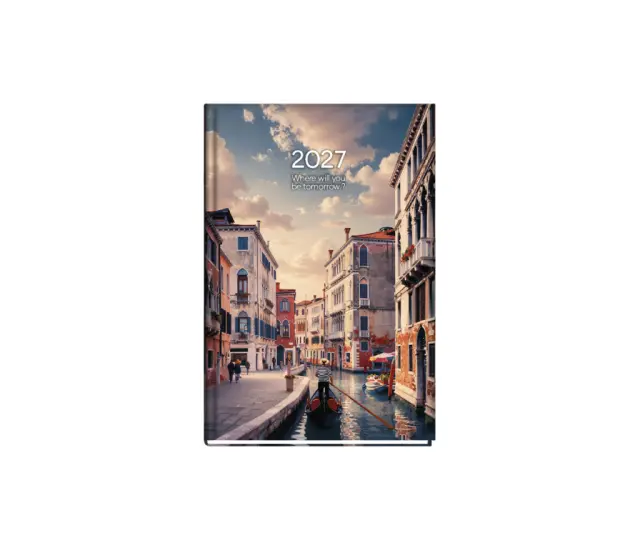 The Writing Fields Around the World Daily Diary Small Venice - Ημερολόγιο 2027 | Βενετία – 11×17