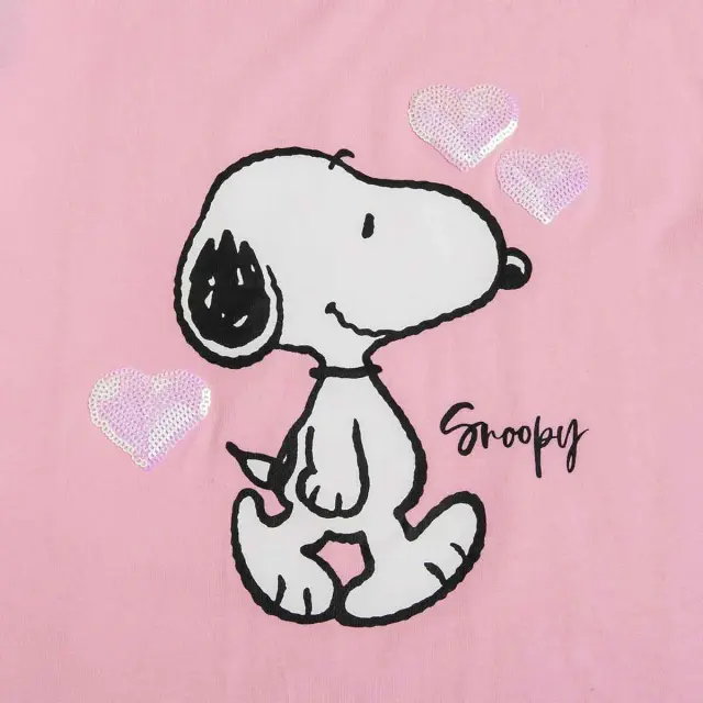 Μπλούζα Snoopy με παγιέτες 2