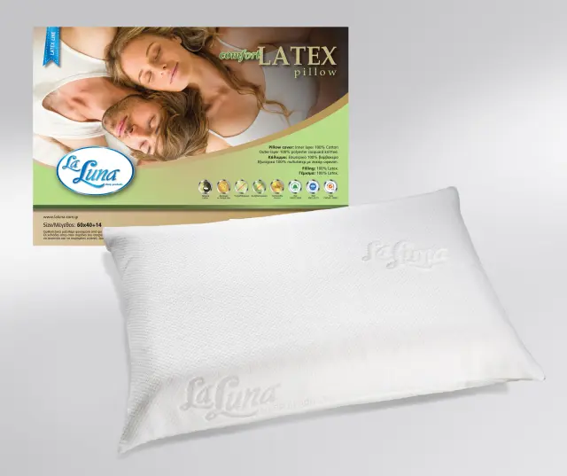 Ανατομικό μαξιλάρι ύπνου Comfort Latex 50x70 Medium La Luna 3100012