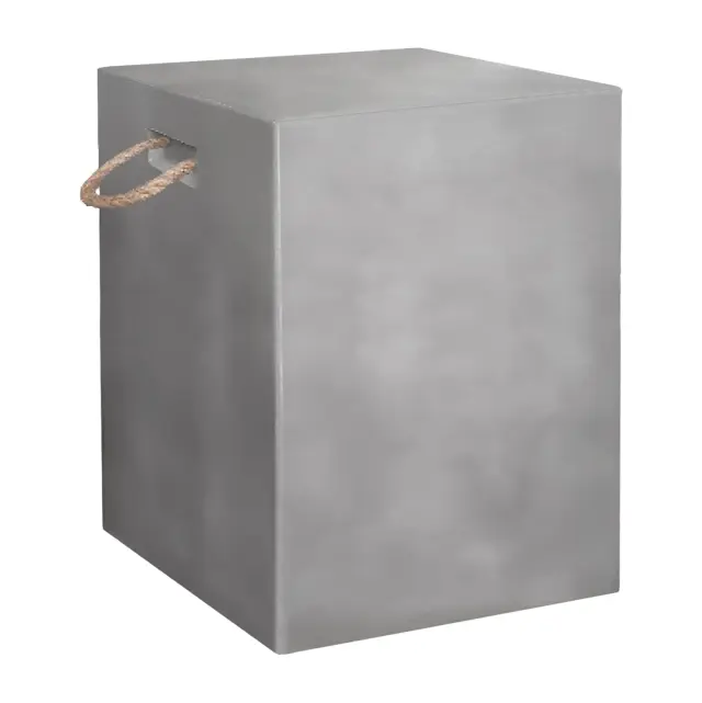 ΣΚΑΜΠΟ ΤΕΤΡΑΓΩΝΟ ΜΕ ΧΕΡΟΥΛΙΑ FB96581.01 FIBER CEMENT ΣΕ ΓΚΡΙ 36x36x43Υεκ