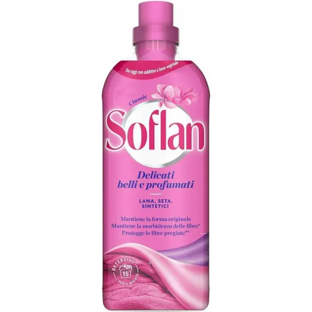 Soflan Υγρό Απορρυπαντικό Classic για Ευαίσθητα & Μάλλινα Ρούχα 15 Μεζούρες