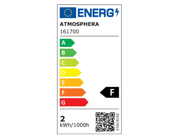 Λάμπα LED Amber Straight A60 Atmosphera για ντουί E27 - 2W - Θερμό Λευκό 161700 3