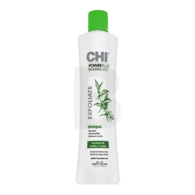 CHI Power Plus Exfoliate Shampoo deep cleansing shampoo for all hair types 355 ml