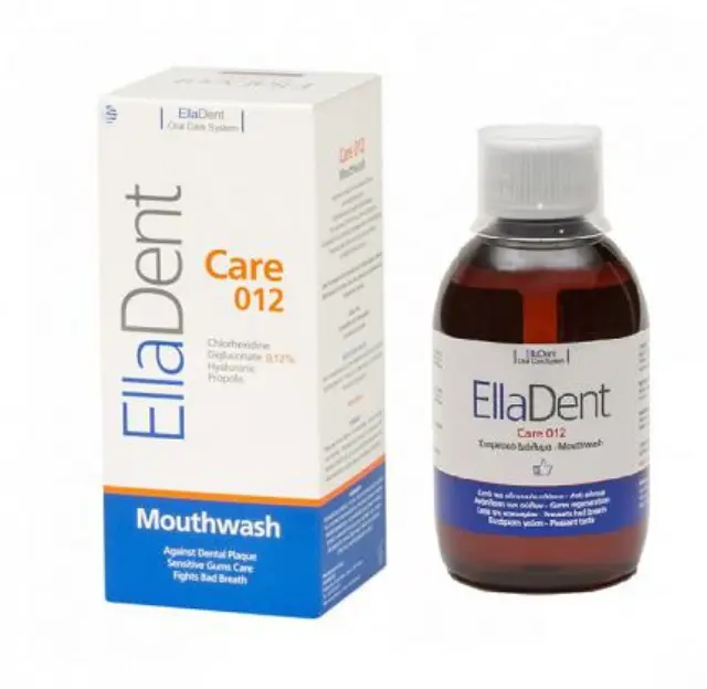 EllaDent Care 012 Στοματικό Διάλυμα κατά της Πλάκας και της Κακοσμίας 250ml