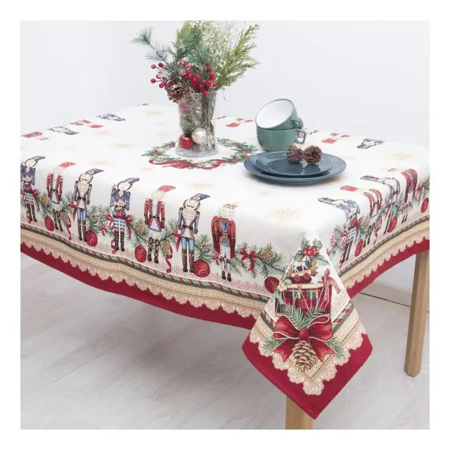 Τραπεζομάντηλο Dimeco 140Χ220 8945 Red