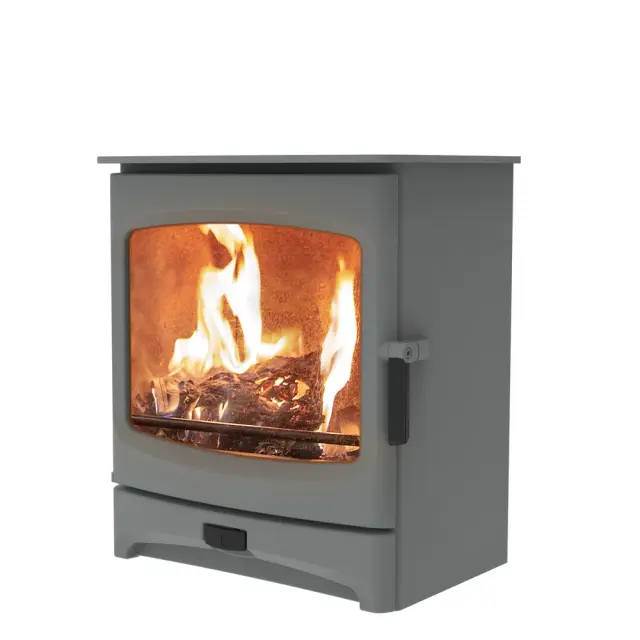 Charnwood Aire 7 Low Stand Pewter Σόμπα ξύλου 2
