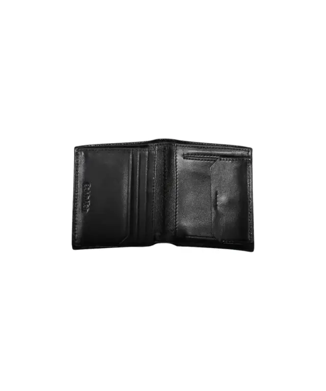 Calvin Klein - Ανδρικό Δερμάτινο Πορτοφόλι Ck Minimalism Trifold K50K509624-BAX Μαύρο 3